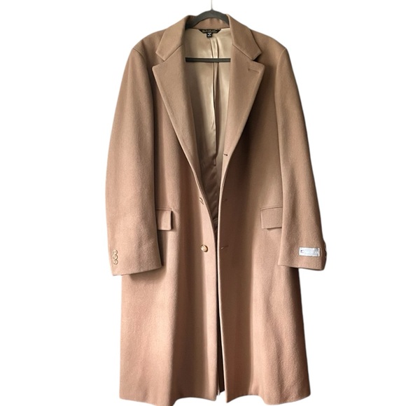 VTG NWT  Redwood & Ross Pure Wool Men’s Trench Coat style. Sz.44L - Picture 2 of 9